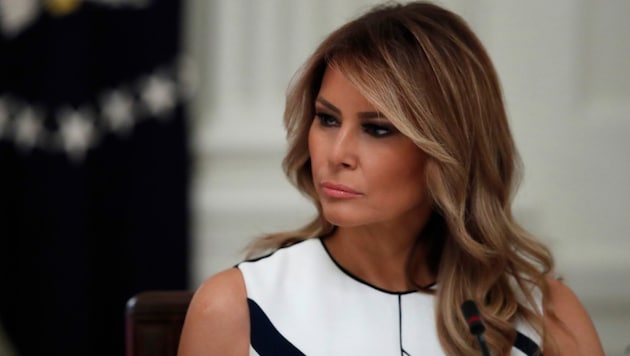 Die ehemalige US-First Lady Melania Trump (Bild: AP)