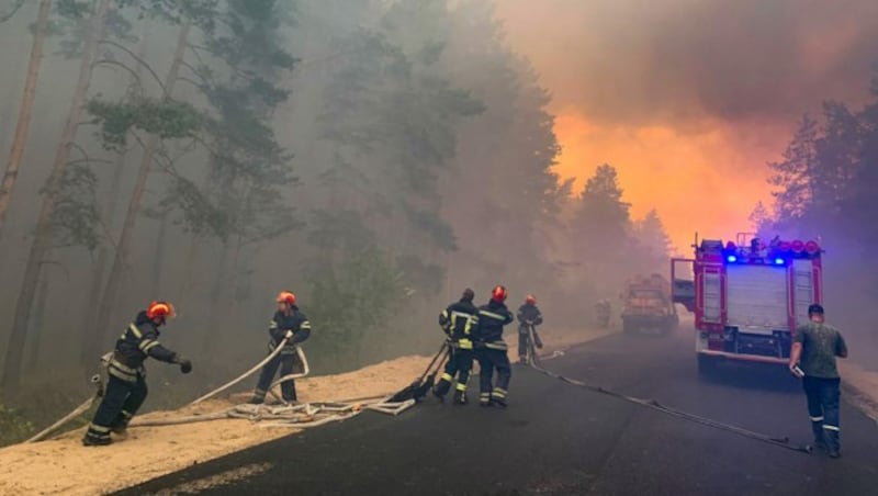 (Bild: State Emergency Service of Ukraine, AFP)