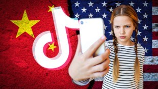 Wegen ihrer Nähe zur chinesischen Regierung stehen ByteDance und die vor allem bei Jugendlichen beliebte App TikTok in zahlreichen Ländern unter Spionageverdacht. (Bild: stock.adobe.com, krone.at-Grafik)