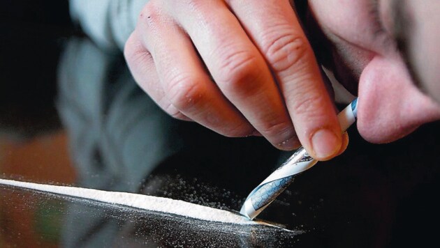 Der Kokainkonsum im Ländle ist seit Jahren steigend, pro Tag wird rund ein Kilo geschnupft (Bild: APA/HELMUT FOHRINGER)