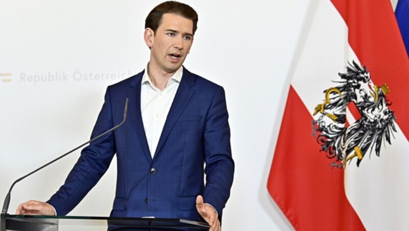 Bundeskanzler Sebastian Kurz (ÖVP) (Bild: APA/Hans Punz)