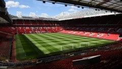 Manchester United's Old Trafford Stadium (Bild: AFP)