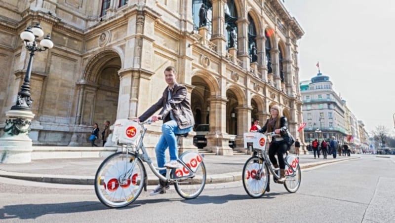 Neue Stationen für die City-Bikes sind geplant (Bild: © Andreas Buchberger/Gewista)