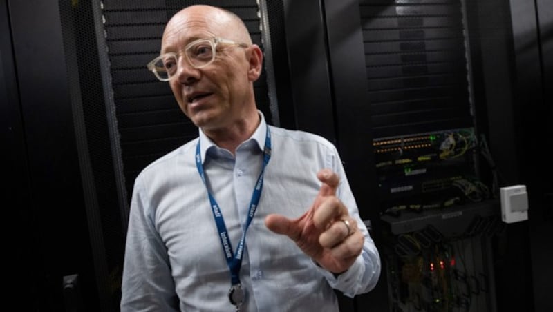 Fabrice Coquio, der Managing Director von Interxion France (Bild: APA/AFP/CLEMENT MAHOUDEAU)