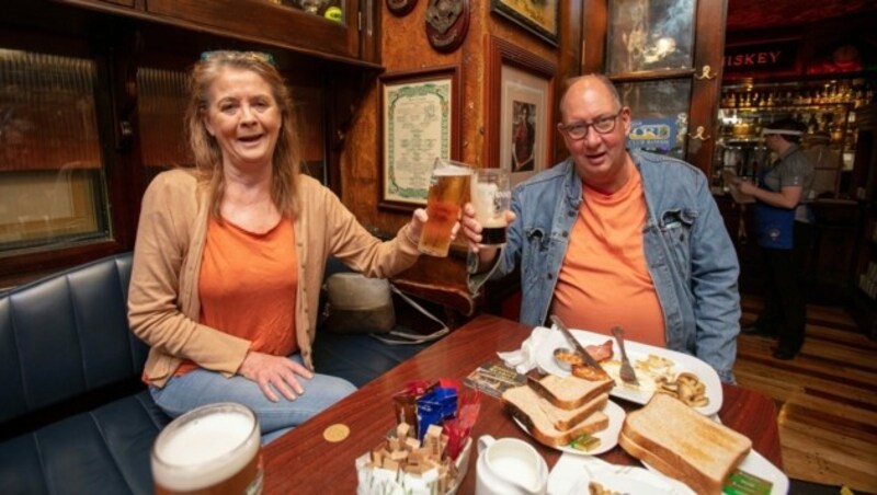 Essen darf wieder serviert werden. (Bild: AFP)