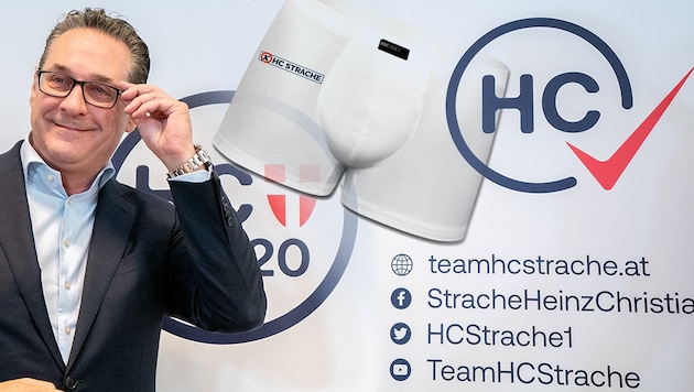 (Bild: Team HC Strache, APA/GEORG HOCHMUTH, krone.at-Grafik)