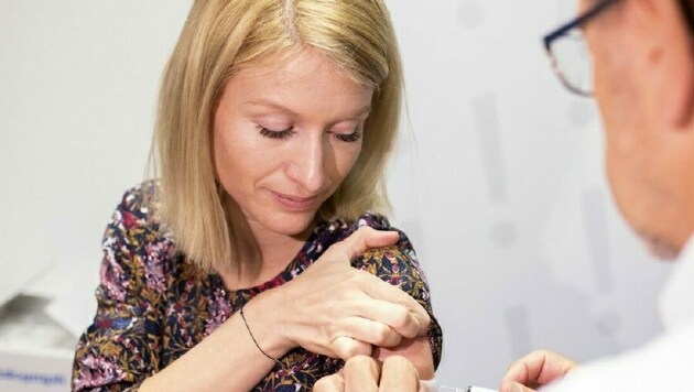 LH-Vize Christine Haberlander ist überzeugt vom Schutz durch Impfungen (Bild: Harald Dostal)