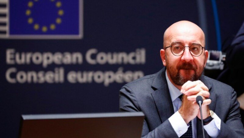 Der EU-Ratspräsident Charles Michel (Bild: AFP/Francois Lenoir)