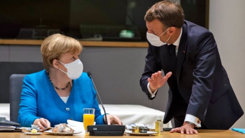 "Sogar Angela hält zu mir." (Bild: APA/AFP/POOL/FRANCISCO SECO)