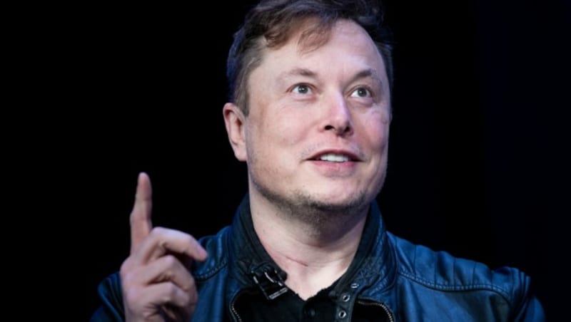 Tesla-Boss Elon Musk ist mit mehr als 200 Milliarden US-Dollar Vermögen der reichste Mann der Welt. (Bild: AFP)