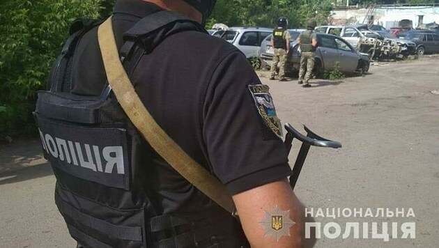 Dieses Bild vom Einsatz in Poltawa hat die ukrainische Polizei auf ihrer Facebookseite veröffentlicht. (Bild: National Police of Ukraine)