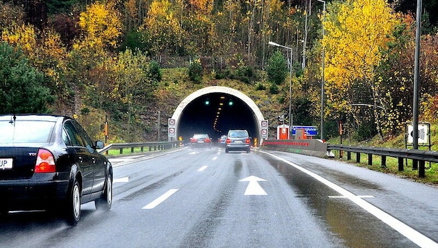 Der Falkenbergtunnel (Bild: Asfinag)