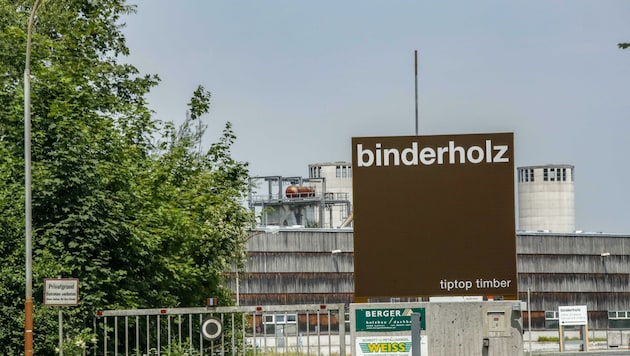 Binderholz will im Halleiner Industriegebiet kräftig investieren. Gegen die Pläne gibt es weiter heftige Widerstände. (Bild: Tschepp Markus)