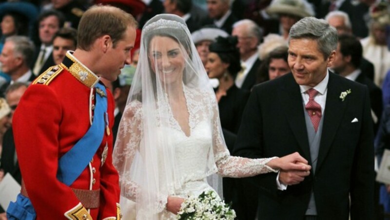 Prinz William und Herzogin Kate haben im Jahr 2011 geheiratet. (Bild: Dominic Lipinski / PA / picturedesk.com)