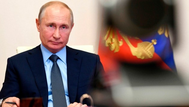 Russlands Präsident Putin ist seit 21 Jahren an der Macht. (Bild: AP)