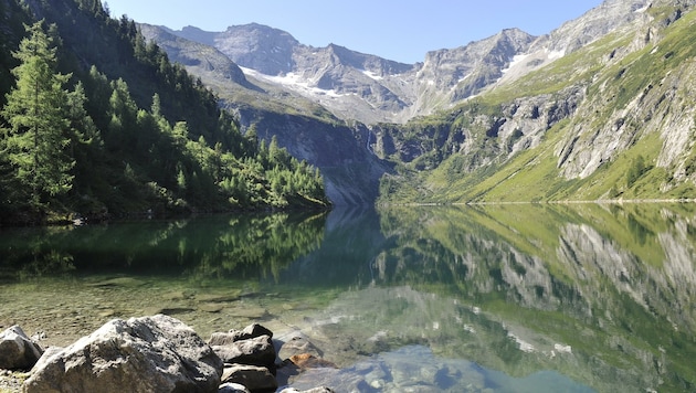 Der Rotgüldensee ist einer von knapp 60 Bergseen und ein beliebtes Ausflugsziel. (Bild: Holitzky Roland)