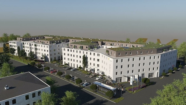 Das neue Bauprojekt in Wiener Neustadt startet ab Oktober (Bild: wohngut Development)