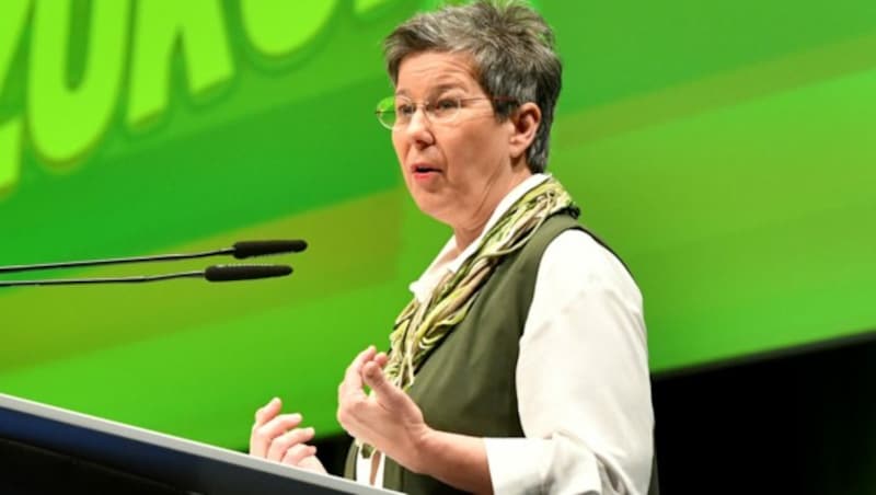 Regina Petrik, Klubobfrau der Grünen im Burgenland (Bild: APA/Barbara Gindl)
