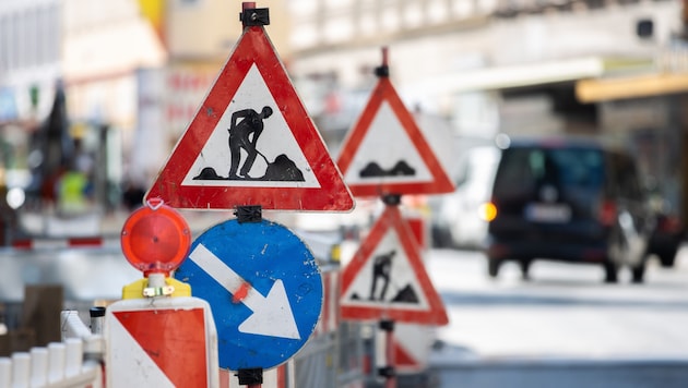 Vienna is still saving the lane closures for the summer, but not the rest. (Bild: APA/Georg Hochmuth)