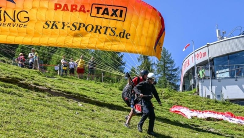 Der Start ist in wenigen Sekunden erledigt. (Bild: zeitungsfoto.at/Liebl Daniel)