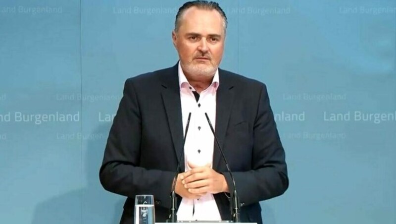 Der burgenländische Landeshauptmann Hans Peter Doskozil (SPÖ) (Bild: Screenshot APA)