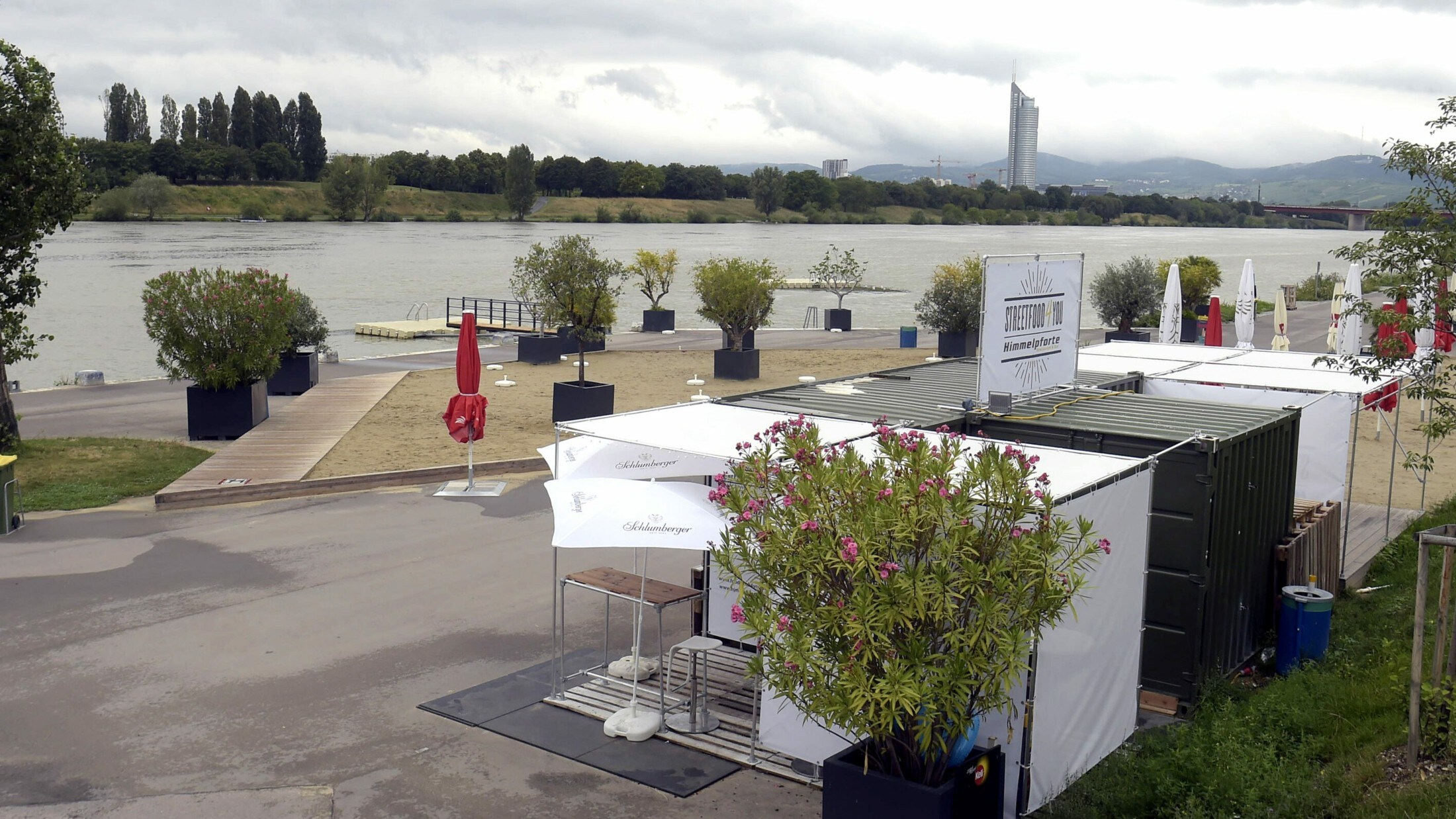 Regenfalle In Wien Zu Starke Stromung Badeverbot Fur Neue Donau Krone At