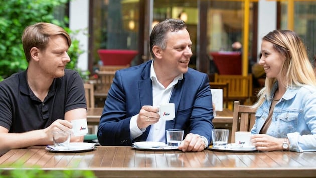 Die SPÖ um Michael Ehmann fordert weiter den Gastro-Gutschein für Graz. (Bild: Nikola Milatovic)