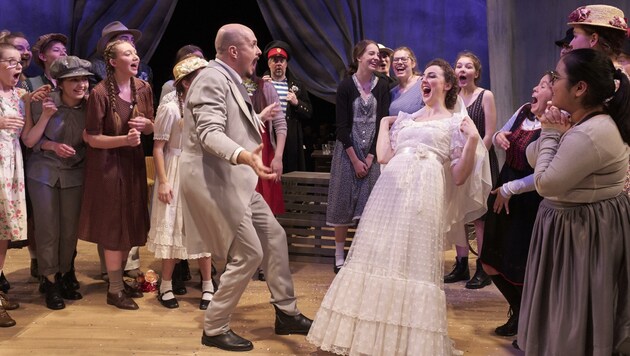 Die frische, freche, frivole Operette „Polnische Hochzeit“ überzeugte die Jury (Bild: Herwig Prammer)