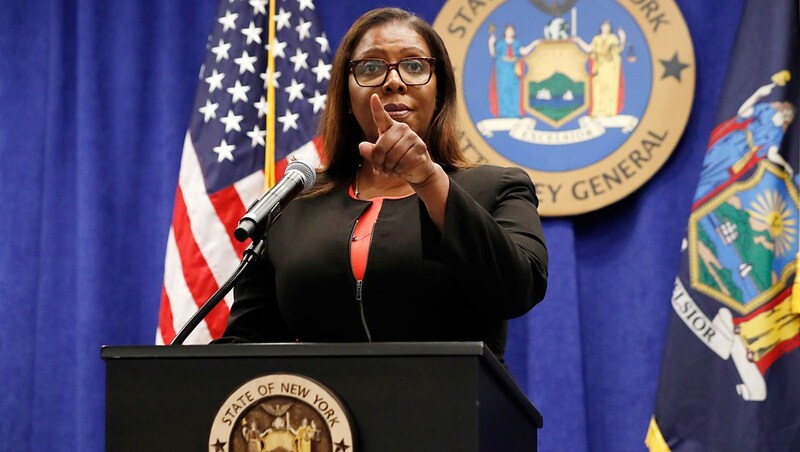 Generalstaatsanwältin Letitia James (Bild: Associated Press)