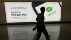 WeChat fungiert auch als wichtiger Bezahldienst in China. (Bild: AFP/RICHARD A. BROOKS)