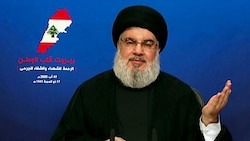 Der libanesische Hisbollah-Generalsekretär Hassan Nasrallah (Bild: AFP)