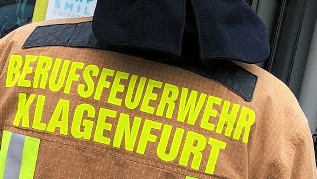 The Klagenfurt professional fire department is the only full-time fire department in Carinthia. They are supported by volunteer fire departments in the provincial capital. (Bild: Claudia Fischer)