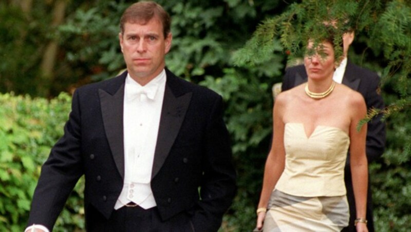 Prince Andrew und Ghislaine Maxwell (Bild: Stewart Mark / Camera Press / picturedesk.com)