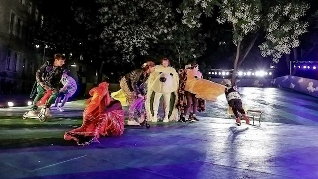 Das Tao!-Team erkundet "Graz.Ortweinplatz" (Bild: Heide Gert)