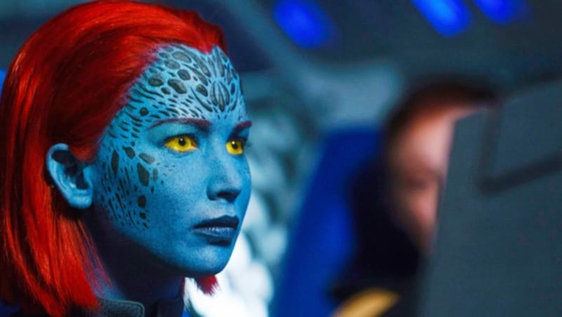 Jennifer Lawrence als Raven in „X-Men: Dark Phoenix“ (Bild: Photo Credit: Doane Gregory / Everett Collection / picturedesk.com)