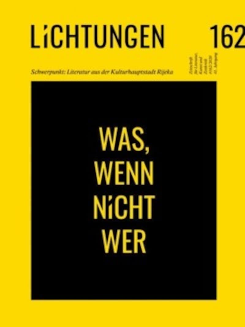 Cover der „Lichtungen“ (Bild: Lichtungen)