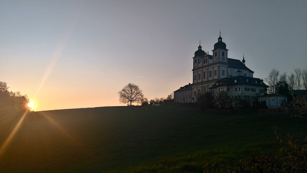 Unweit der Stadt Salzburg bietet sich in Maria Plain eine herrliche Sicht auf den Himmel. (Bild: Honorar)