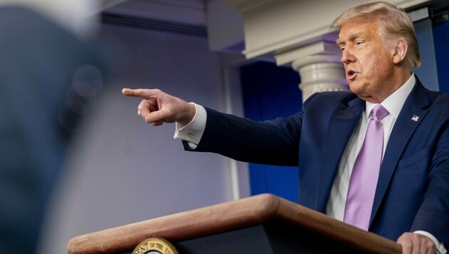 US-Präsident Donald Trump (Bild: The Associated Press)