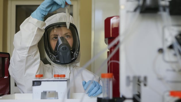 Die weltweite Skepsis überwiegt nach der Präsentation des ersten zugelassenen Corona-Impfstoffes, schließlich wurde die dritte Testphase noch nicht abgeschlossen. (Bild: AFP/Russian Direct Investment Fund)