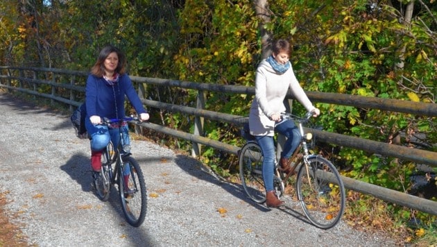Zusammen radelt es sich schöner: Caritas sucht „Bike Buddies“ (Bild: Caritas)