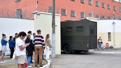 Ein Gefängnis in Minsk (Archivbild) (Bild: APA/AFP/Sergei GAPON)