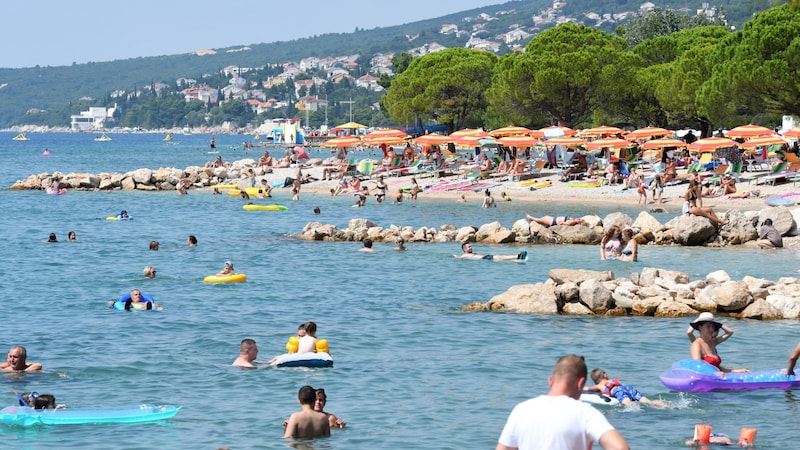 Crikvenica an der Adriaküste (Bild: AFP)