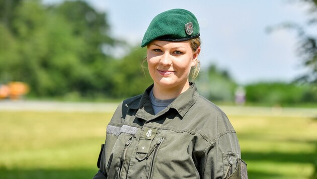Ihre Dienstzeit hat sich die junge Soldatin anders vorgestellt (Bild: Dostal Harald)