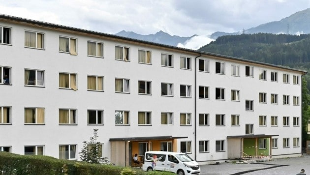 In diesem Heim der Tiroler Sozialen Dienste wurden unter den 160 Bewohnern 22 Infizierte gezählt (Stand Freitag). (Bild: Daniel Liebl)