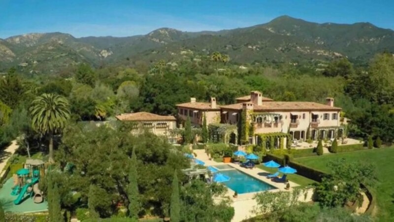 In diese Villa in Montecito sind Herzogin Meghan und Prinz Harry im Juli 2020 eingezogen. (Bild: www.photopress.at)