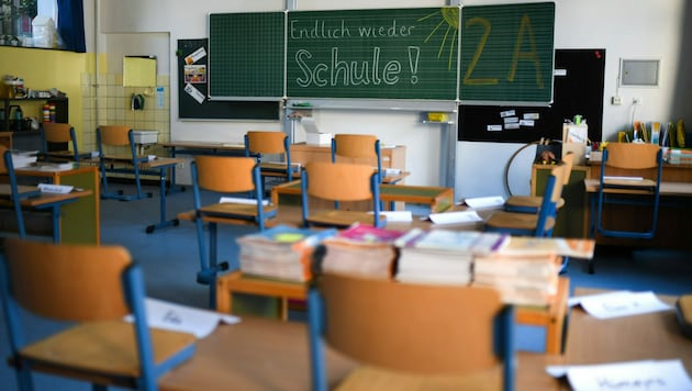 Für Schulen und Kindergärten gilt bereits die Corona-Ampel. (Bild: AFP)