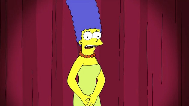 Marge Simpson fühlt sich nach bösem Tweet von Trump-Beraterin persönlich angegriffen und kontert: „Das ist kein Kompliment.“ (Bild: AP)