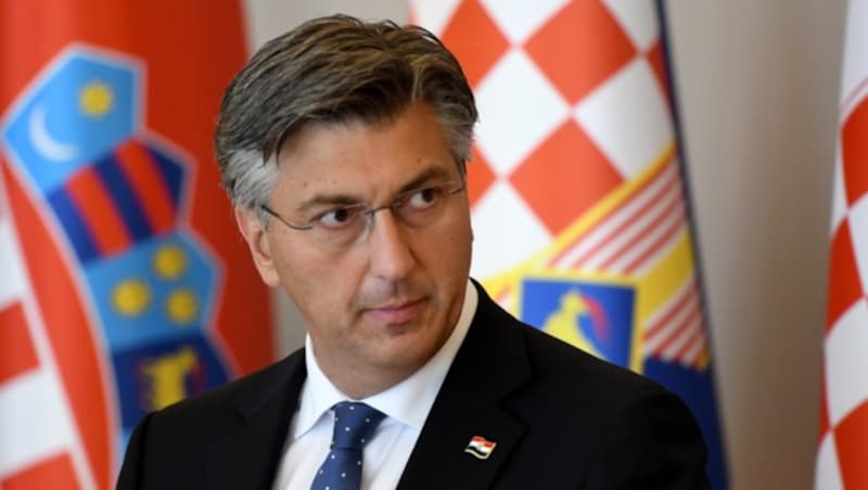 Der kroatische Premier Andrej Plenkovic (Bild: AFP/Denis Lovrovic)