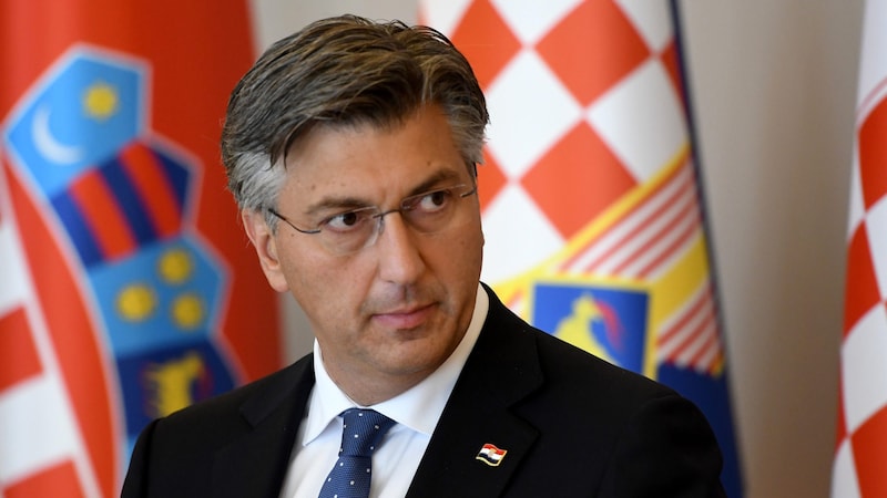 Der kroatische Premier Andrej Plenkovic (Bild: AFP/Denis Lovrovic)