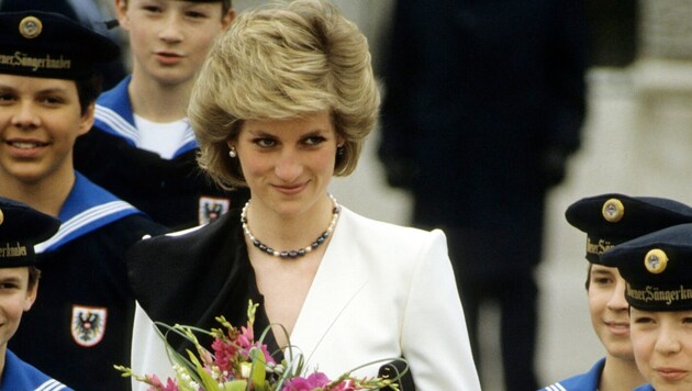 Princess Diana visiting Vienna in 1986 (Bild: The Picture Library / Action Press / picturedesk.com)